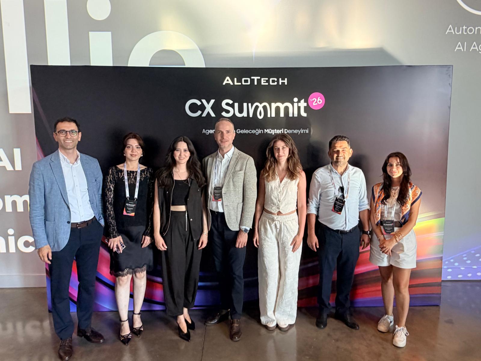 Callby.ai ekibi CX Summit etkinliğinde