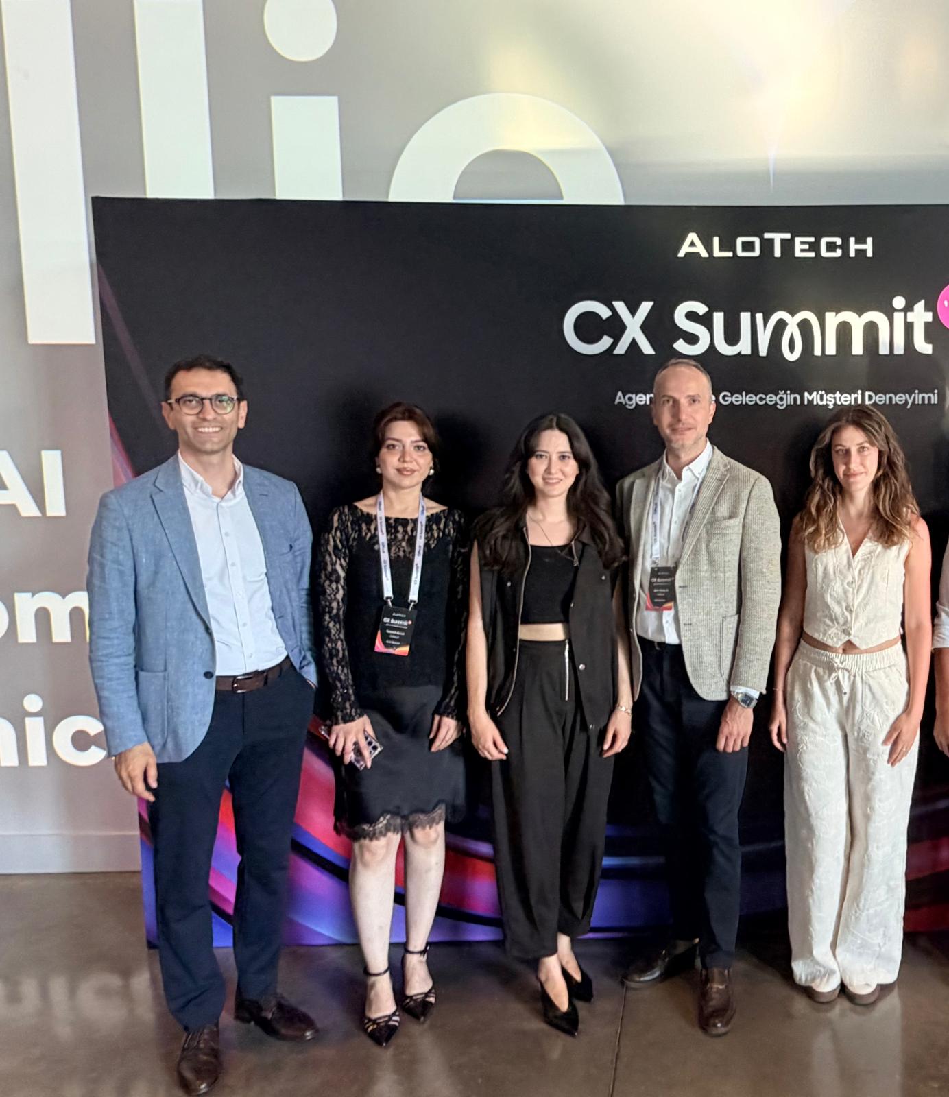 Callby.ai ekibi CX Summit etkinliğinde