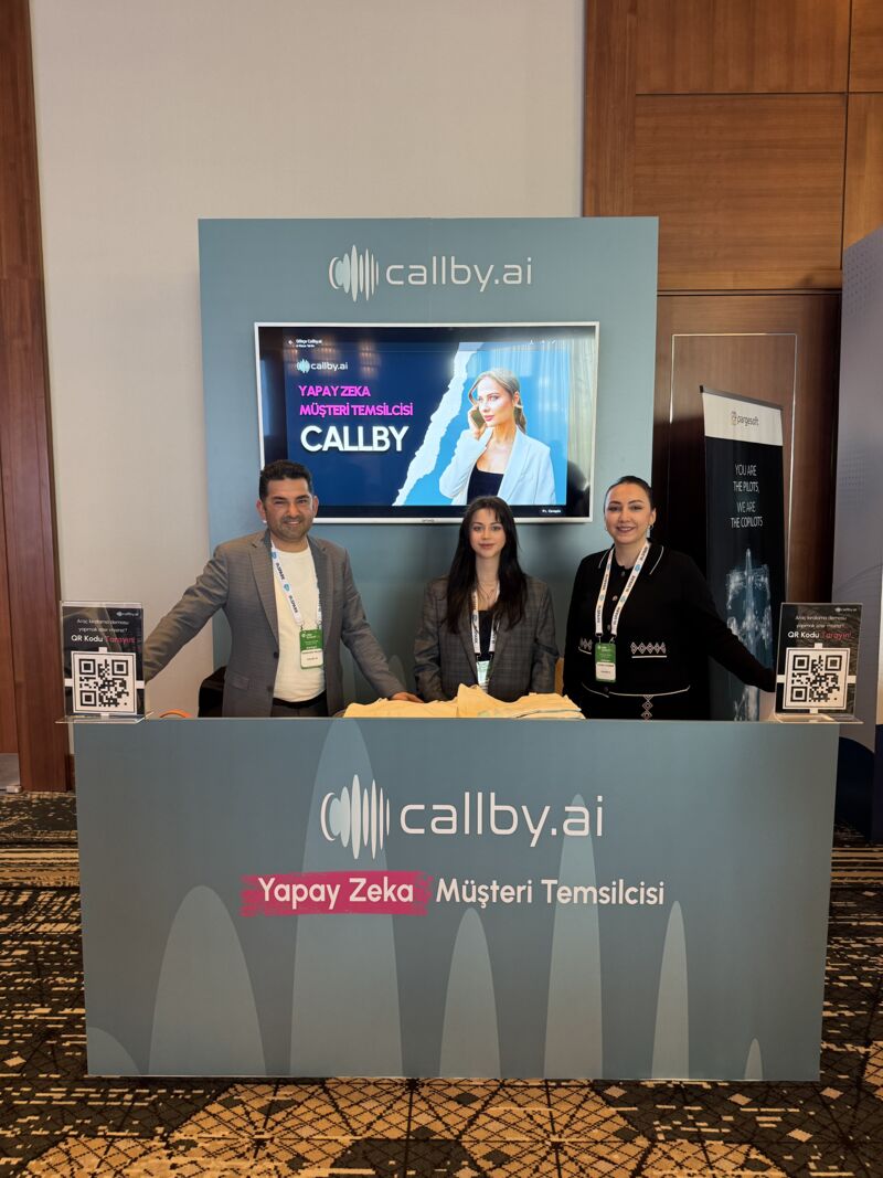 Callby.ai ekibi etkinlikte